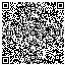 QR code with P & A Service contacts