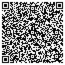 QR code with K P Glassworks contacts