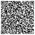 QR code with H & E Biffer Real Estate contacts