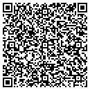 QR code with R B Racing Stable Inc contacts