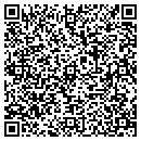 QR code with M B Leather contacts