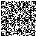 QR code with P M A contacts