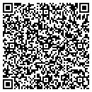 QR code with P & E Rigging Inc contacts