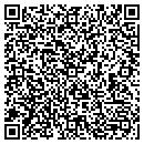 QR code with J & B Trenching contacts