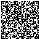 QR code with P&J Distributing contacts