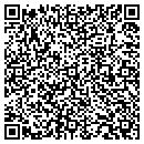 QR code with C & C Taxi contacts