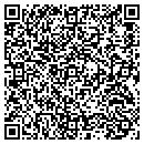 QR code with R B Pondolfino DDS contacts