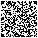 QR code with P & P Parking Lot contacts