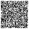 QR code with H S B C contacts