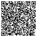 QR code with P Mayone contacts