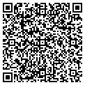 QR code with K & B Beauty contacts