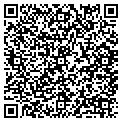 QR code with P Levison contacts