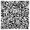 QR code with V H H Inc contacts