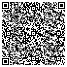 QR code with B & J TV & Video Service contacts