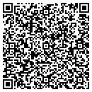 QR code with B Floryshak contacts