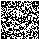 QR code with J R 's Bbq contacts