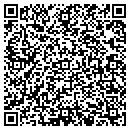 QR code with P R Realty contacts