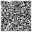 QR code with P J's Petals & Plaids contacts