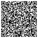 QR code with V Borgo Co contacts
