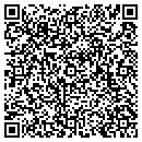 QR code with H C Caron contacts