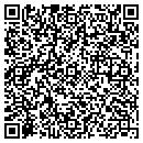 QR code with P & C Lace Inc contacts