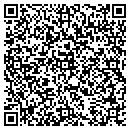 QR code with H R Locksmith contacts