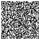 QR code with H & L Erectors contacts