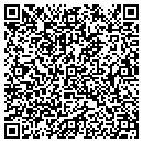QR code with P M Service contacts