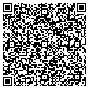 QR code with P East Trading contacts