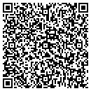 QR code with H & R Realty Co contacts