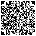 QR code with B & F Auto Parts contacts