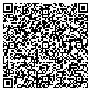 QR code with B J Lapidary contacts