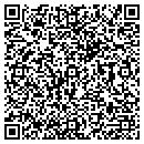 QR code with 3 Day Blinds contacts