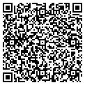 QR code with P & J contacts