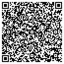QR code with R & S Courier Service contacts