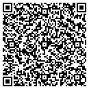 QR code with P & R Contracting contacts