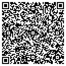QR code with E & N Landscaping Corp contacts