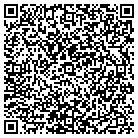 QR code with J M's Stained Glass Studio contacts