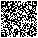 QR code with B & S Mini Storage contacts