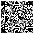 QR code with R & S Ministorage contacts