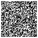 QR code with T & D Trophies contacts