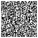 QR code with K & M Towing contacts
