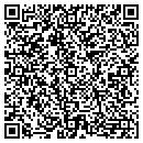QR code with P C Landscaping contacts