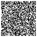 QR code with V Clarizio DMD contacts