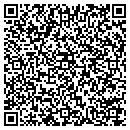 QR code with R J's Lounge contacts