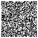 QR code with H Bradley Davidson DDS contacts