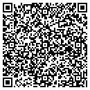 QR code with E Genis MD contacts