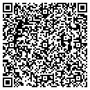 QR code with B & M Lumber contacts