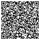 QR code with E & V Department Store contacts