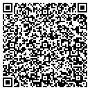 QR code with H H Kangas contacts